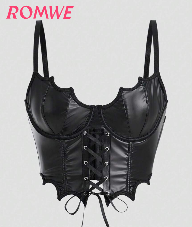 ROMWE Goth Top